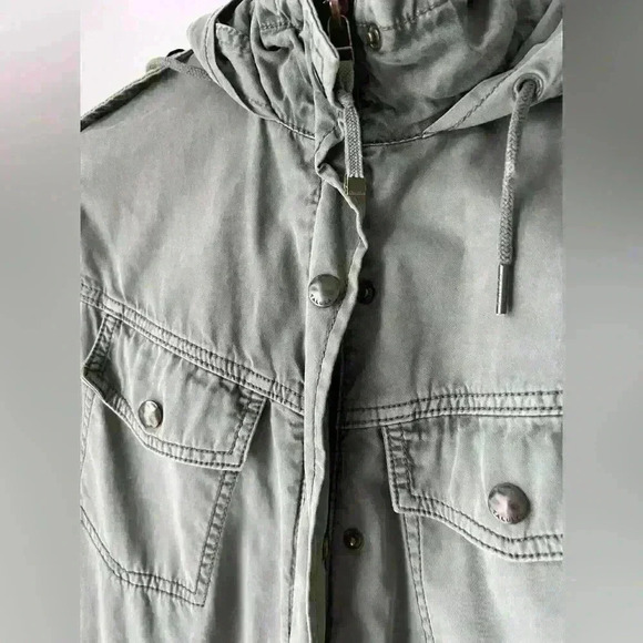 Vintage  Talula Aritiza Women’s Trooper Utility Green Normcore Jacket XXS - Picture 7 of 16